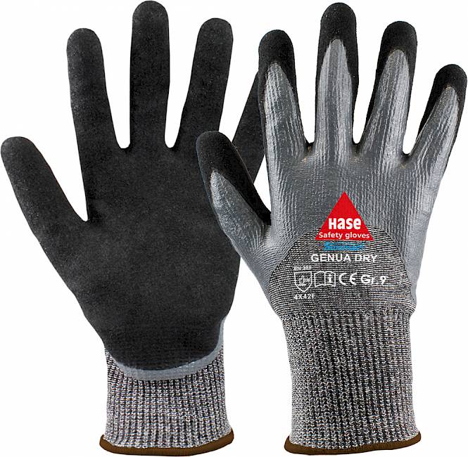 Genua Dry, Hase Safety Gloves GmbH, Arbeitsschutzprodukte, Sicherheitshandschuhe, Schutzhandschuhe, Handschutz