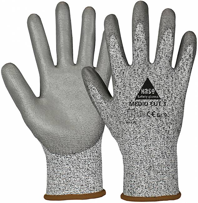 Medio Cut 3, Hase Safety Gloves GmbH, Arbeitsschutzprodukte, Sicherheitshandschuhe, Schutzhandschuhe, Handschutz