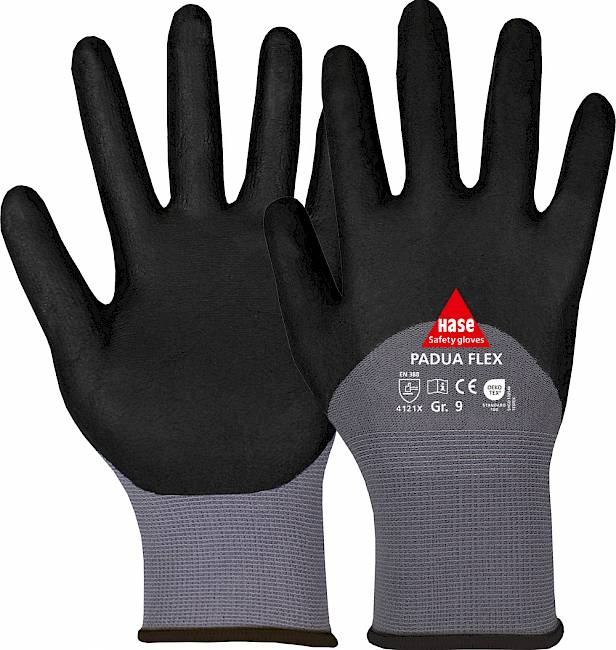 Padua Flex, Hase Safety Gloves GmbH, Arbeitsschutzprodukte, Sicherheitshandschuhe, Schutzhandschuhe, Handschutz