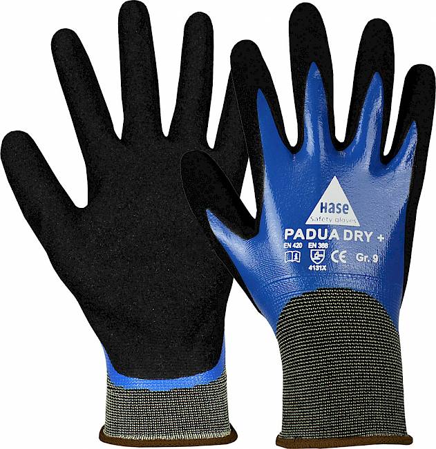 Padua Dry+, Hase Safety Gloves GmbH, Arbeitsschutzprodukte, Sicherheitshandschuhe, Schutzhandschuhe, Handschutz