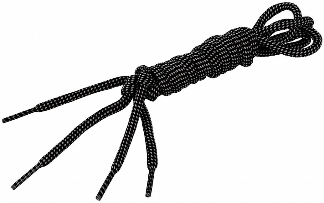 Schnürsenkel, schwarz-grau 120, Hase Safety Gloves GmbH, Arbeitsschutzprodukte, Sicherheitshandschuhe, Schutzhandschuhe, Handschutz