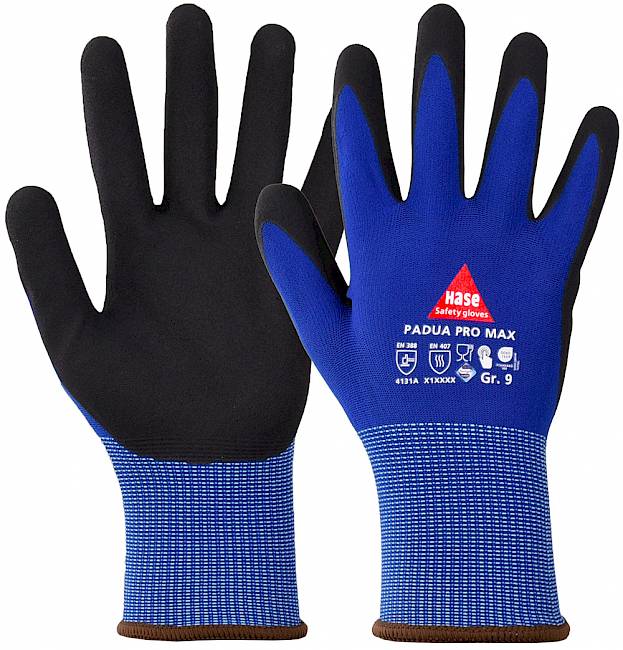 Padua Pro Max, Hase Safety Gloves GmbH, Arbeitsschutzprodukte, Sicherheitshandschuhe, Schutzhandschuhe, Handschutz